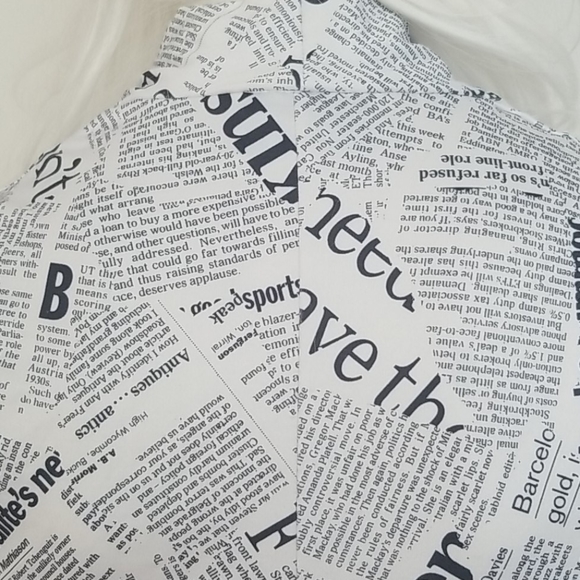 Y2k news print graphic top - Picture 5 of 6